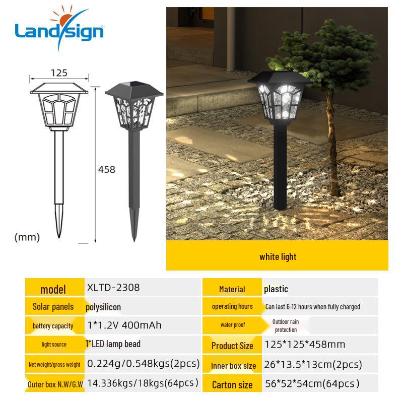 

Водонепроницаемый солнечный садовый ландшафтный светильник для виллы