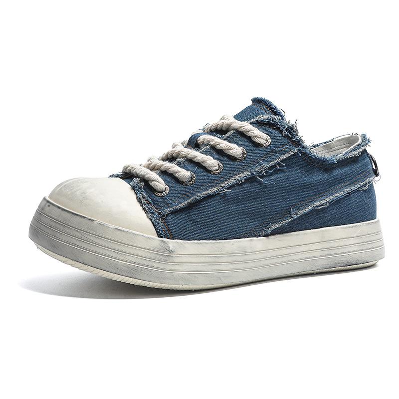 X11 summer new products breathable soft-soled couple shoes soft-soled comfortable canvas shoes old big head shoes