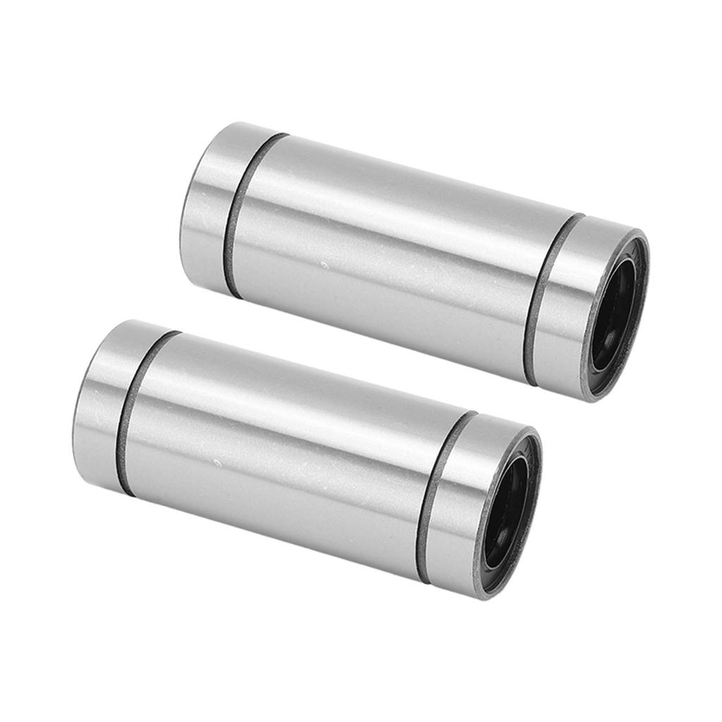 2 st Linjärrörelselager Stål 20 mm ID 32 mm OD 80 mm Längd LM20LUU för Maskinutrustning
