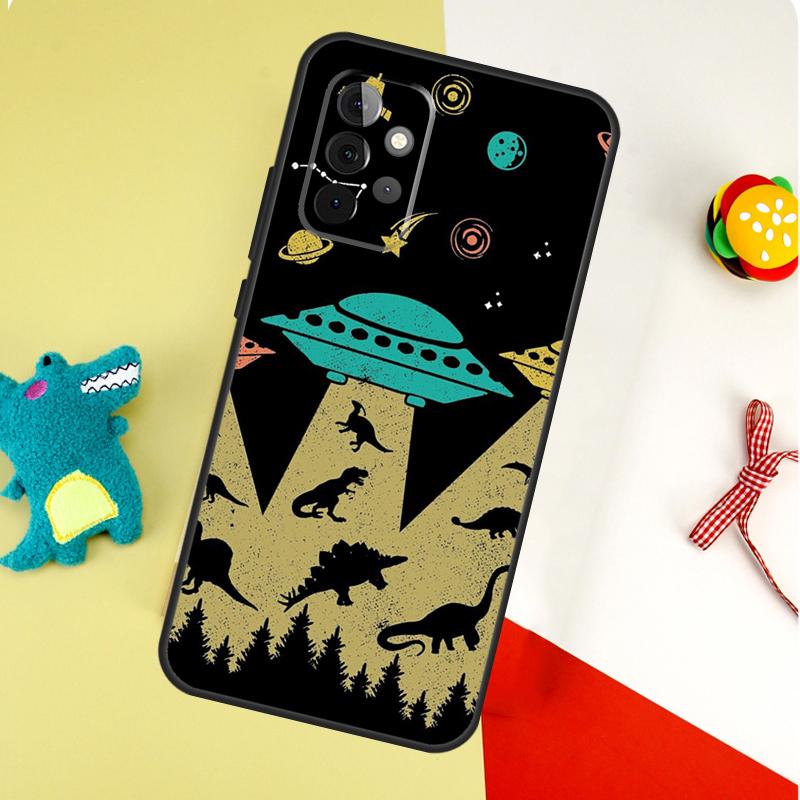 Alien Martian UFO For Samsung Galaxy A53 A33 A13 A54 A34 A14 A55 A35 A15 A05 A06 A16 A22 A32 A52 Phone Case