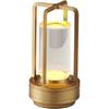 Cordless LED Touch Desk Lamp,2600mAh Battery Powered Crystal Lantern Lamp,3-Colour Dimmable Bedside Lamp,Small Desk Lamp for Restaurant Bedroom Bar