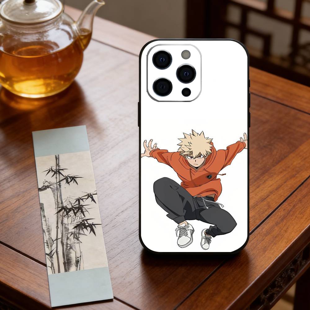 Anime My Hero Academia Phone Case Silicone Soft For IPhone 17 16 15 14 13 12 11 X XR Plus Pro Max Plus