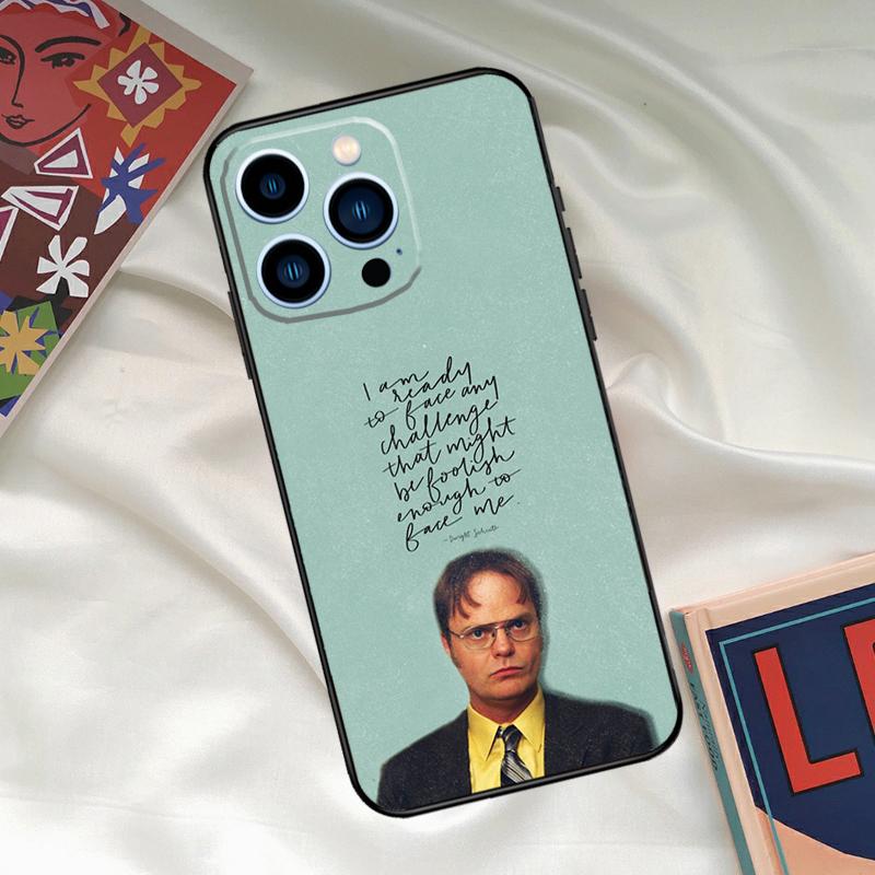 Best of Dwight Schrute Phone Case For iPhone 16 14 13 12 11 15 17 Pro Max 15 16 Plus 13 Mini 16e 17 Air Funda Cover