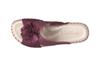Pansy 9473 Satin Indoor Size L Women's Slippers, Shoes, Purple,