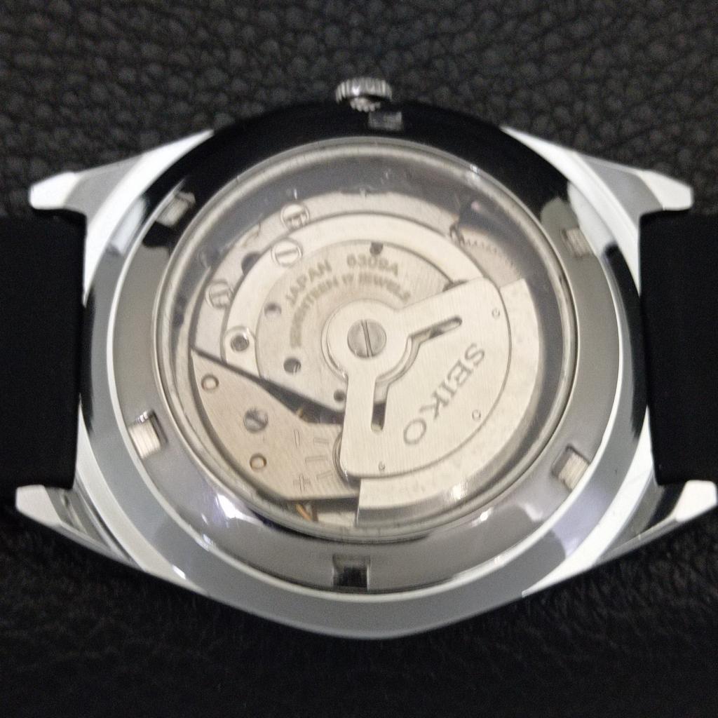 VINTAGE REFURBISHED SEIKO 5 AUTOMATIC 6309A JAPAN MENS WHITE WATCH a441370-5 Sk-a441370