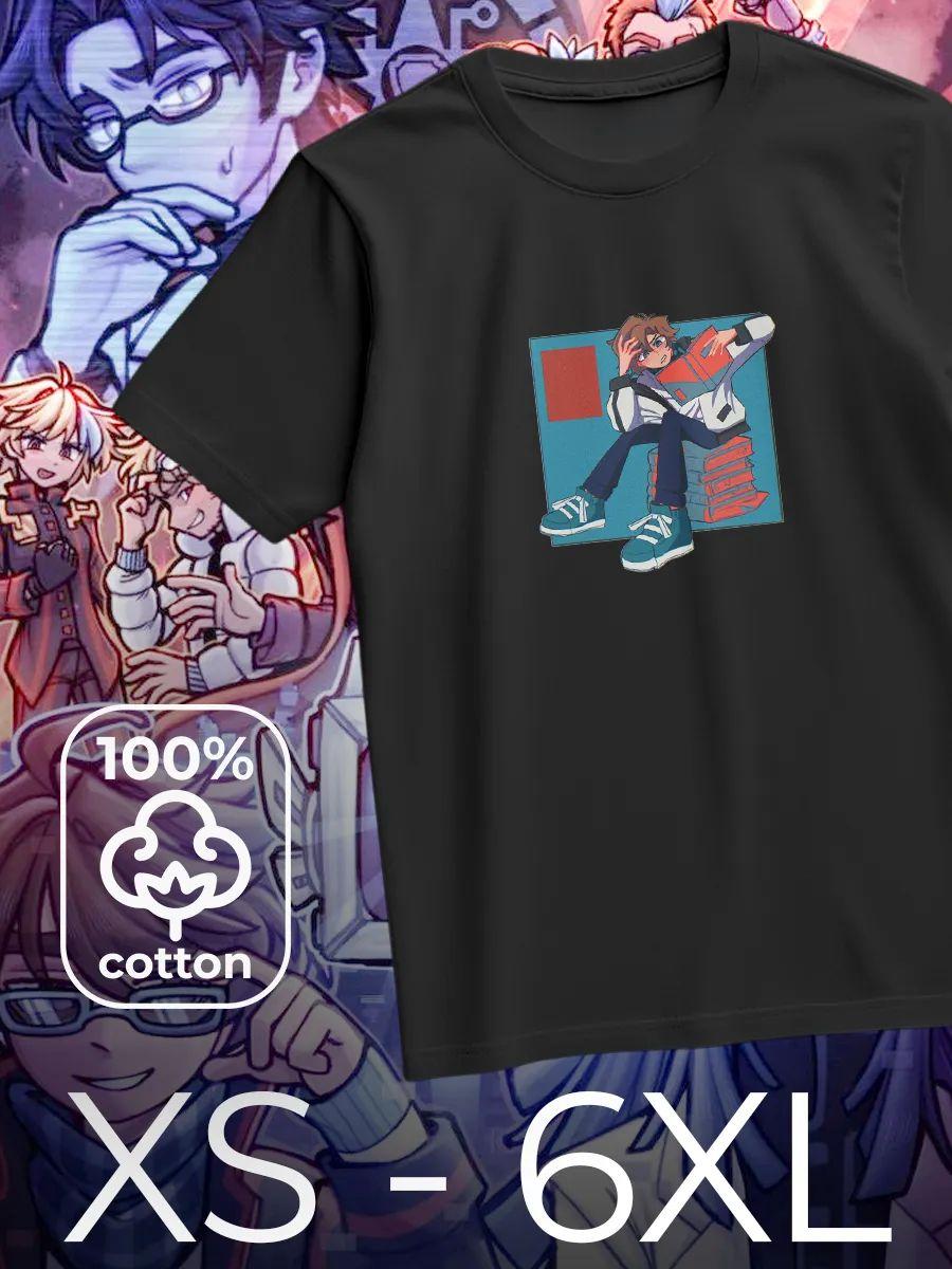 Футболка с принтом группы Gorillaz S