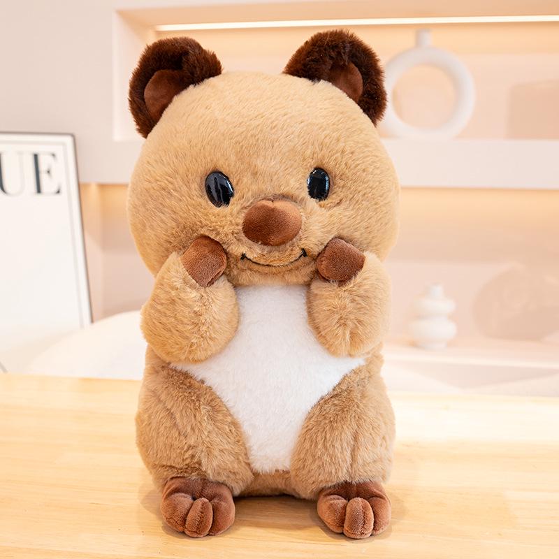 

Плюшевая игрушка Бобби Медведь Креативный Кролик Мех Квокка – Большая Кукла для Игрового Автомата Small 37CM tall, 20CM long, 30CM wide, 0.3KG