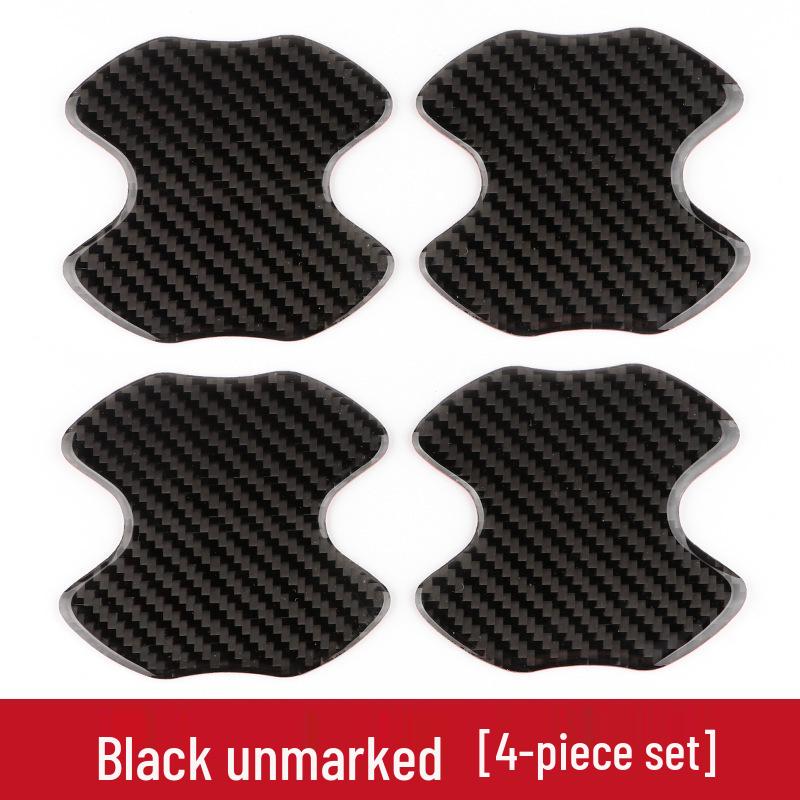Hot Seller: Trendy Unlimited Carbon Fiber Car Anti-Scratch Door Bowl Sticker