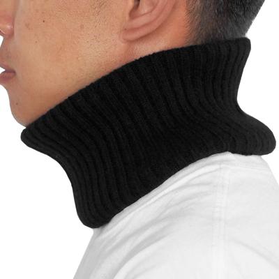 Prodigal Cashmere Neck Warmer for Women 100% (Free Size, Black)