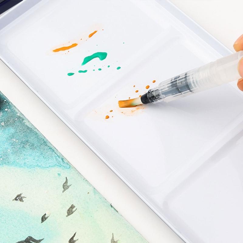 12/18/24 Color Watercolor Paint Set with Watercolor Brush for Painting Solid Watercolor Pigment for Artist Beginner Kid