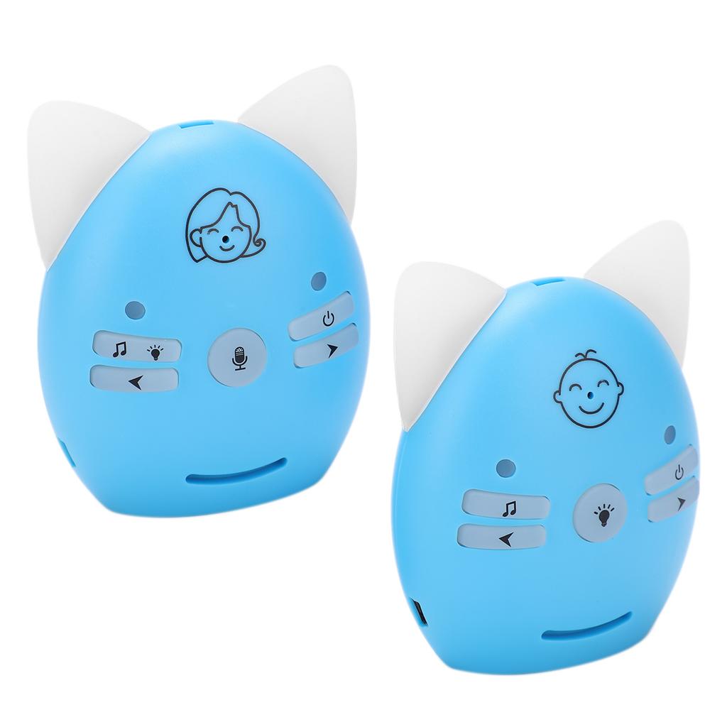 Drahtloses Audio-Babyphone Zwei-Wege-Gespräch Schallalarm Nachtlicht Heim-Audio-Monitor
