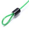 200Cm X 2.5Mm Cycling Sport Security Loop Cable Lock Bicycle Scooter U-Lock New