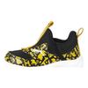 Puma Fun Racer Slip On Low Top Walking Shoes Baby Shoes Black Yellow 194344-01