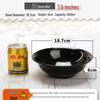 7.5in black thickened (10-pack)