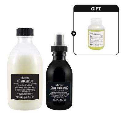 [Galleria Exclusive] OI Shampoo 280ml + Milk 135ml (+ Momo Shampoo 75ml)