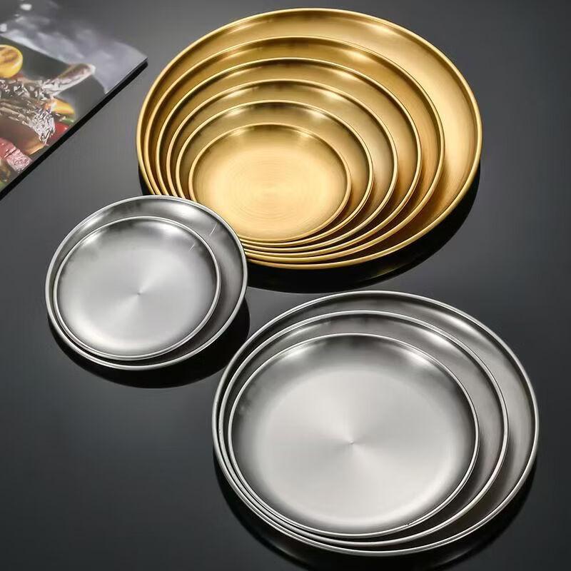 Mingjiang Chubang Stainless Steel Round Serving Plate