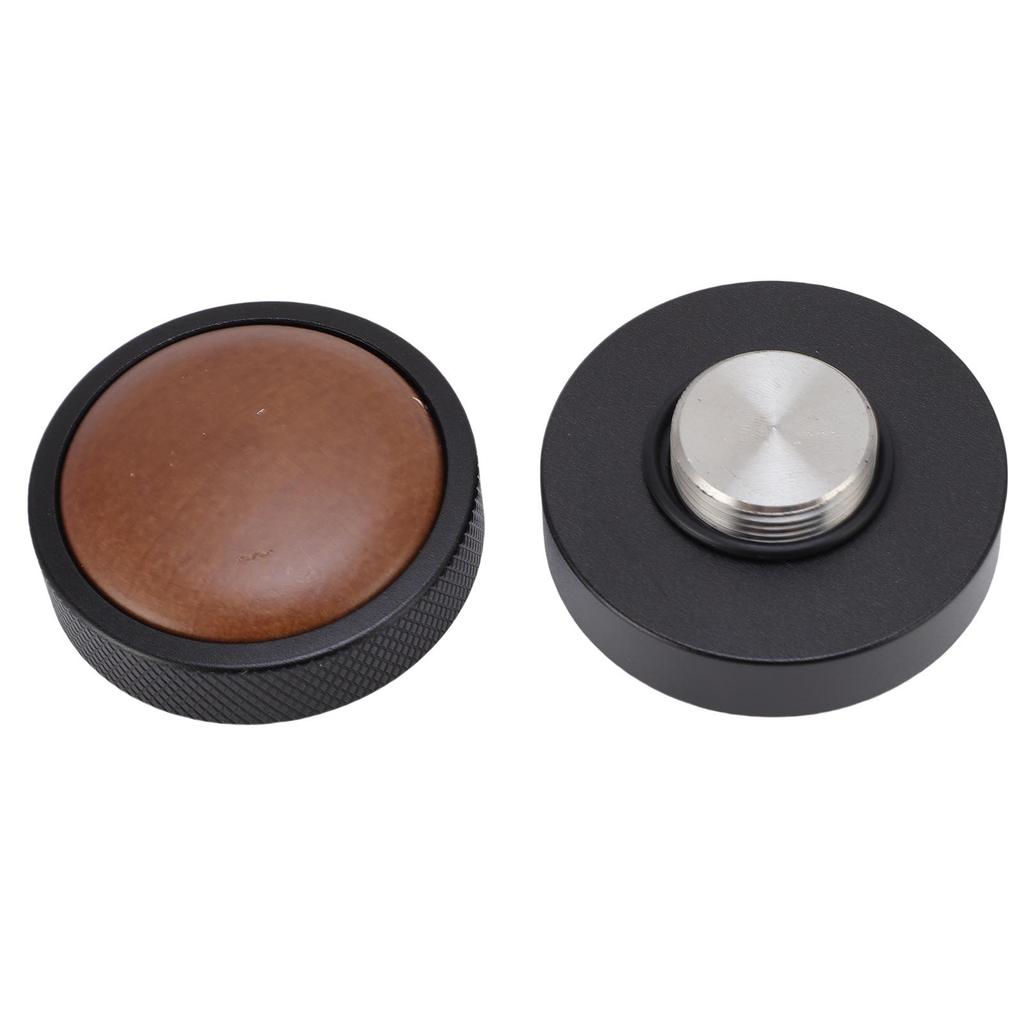 Palm Tamper Ergonomic Cylinder Coffee Tamper Coffee Powder Hammer Press for Home Shop