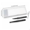 Wet Palette with Side Compartment Portable Paint Mixing Tray for Model Builders, Hobby Painters,