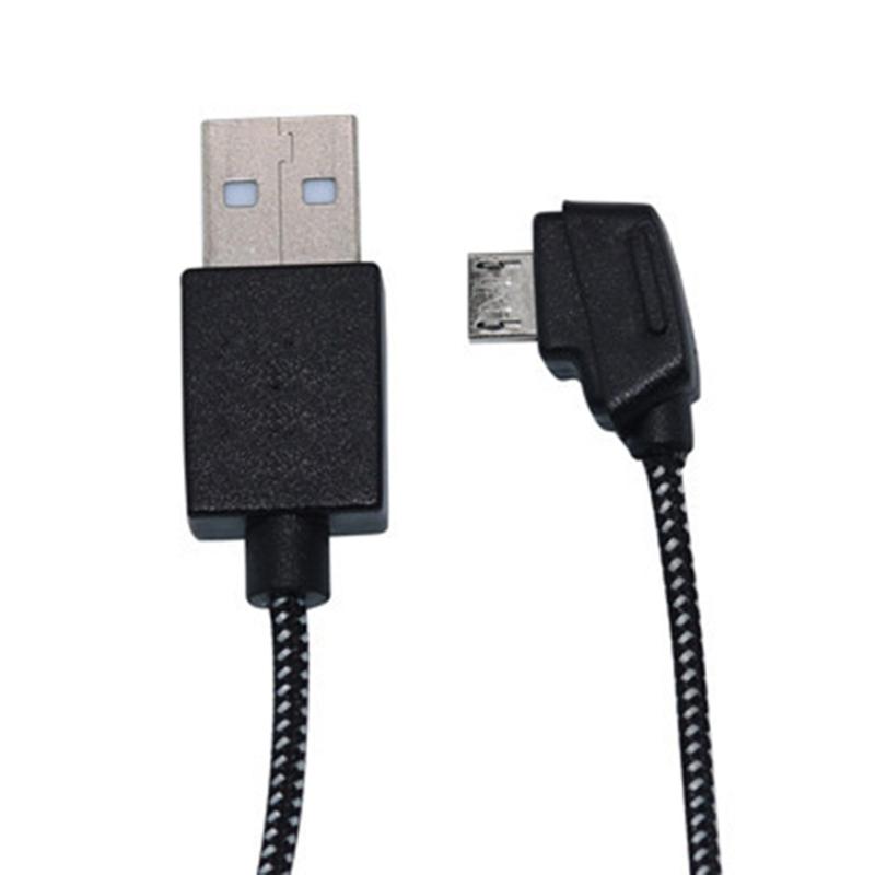 Nylon Braided Charging Cable for Yu 2 Air Professional Remote Controls Fast Charging Design Compact Accessory