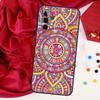 Indian Pattern Mandala For Samsung Galaxy A26 A05 A06 A16 A54 A34 A14 A22 A32 A52 A55 A35 A15 A53 A13 A56 A36 Case