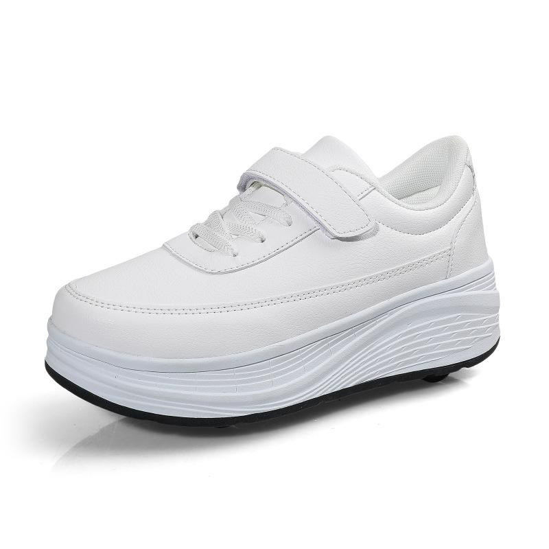 New luminous shoes LED light shoes charging four-wheel model runaway shoes wheels shoes double wheels, roller skates can be