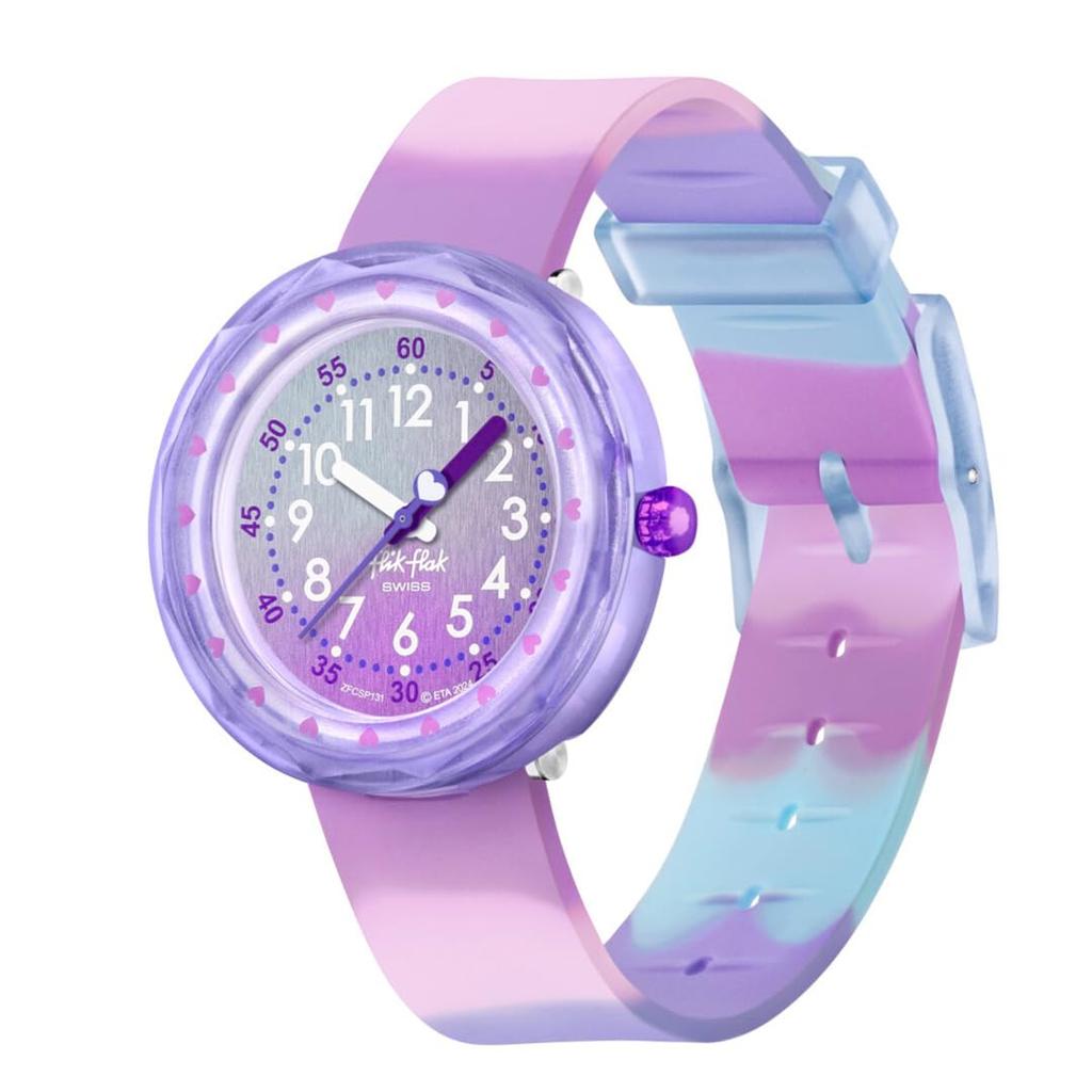 Swatch Flik Flak FUZE IN PURPLE FCSP131 Purple Watch Girls'