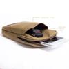High-capacity Single/Double Layer Waist Fanny Pack Fanny Waist Pack Mobile Phone Bags Belt Bag