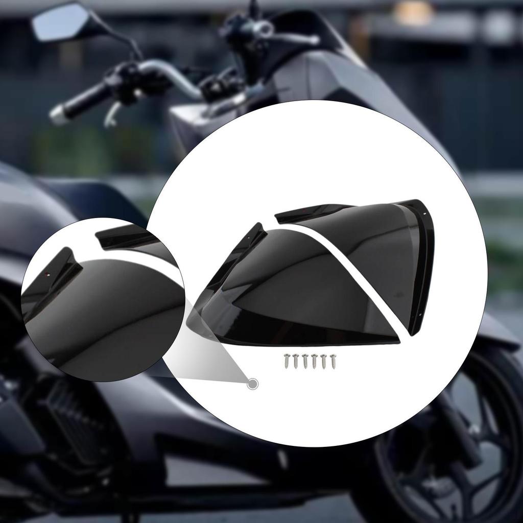 1 Pair Motorcycle Leg Wind Guards Windscreen Professional Protectors Replacement Windshield Side