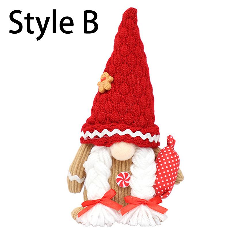 New Gnome Christmas Faceless Doll Merry Christmas Decorations For Home Cristmas Ornament Xmas Tree Navidad Natal New Year Gifts