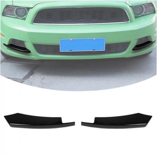 

Black Front Bumper Below Fog Light Cover Trim Accessories for Ford Mustang 10-14