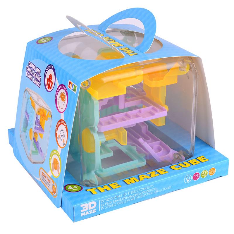 3D Brain Training Maze Ball: Parent-Child Interactive Stereoscopic Puzzle Toy