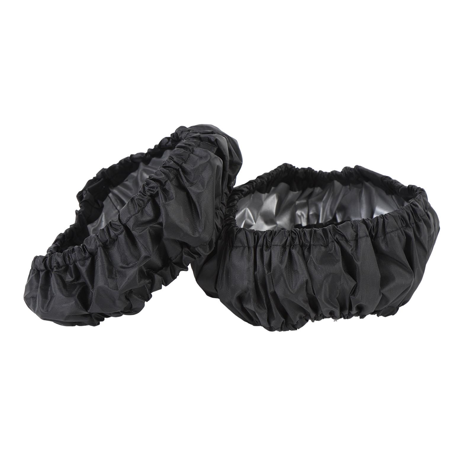 

4 шт. Чехлы на колеса детской коляски Маленькие Большие размеры Защита от пыли Протекторы для шин прогулочной коляски