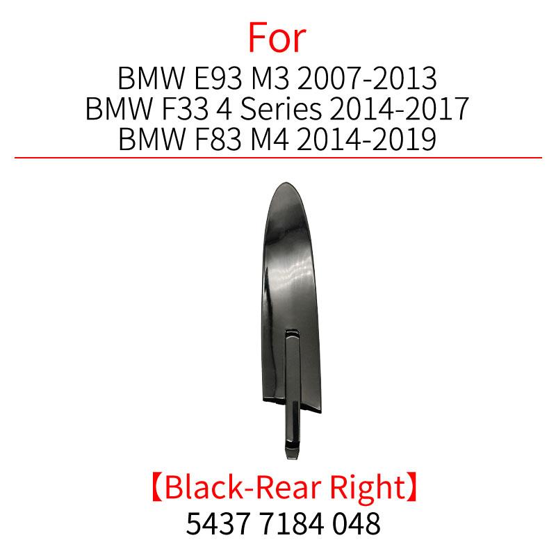 For BMW E93 F33 F83 Car Left / Right Hinge Covers Roof Convertible Trim strip Accessory For BMW M3 M4 4 Series 420 425 430