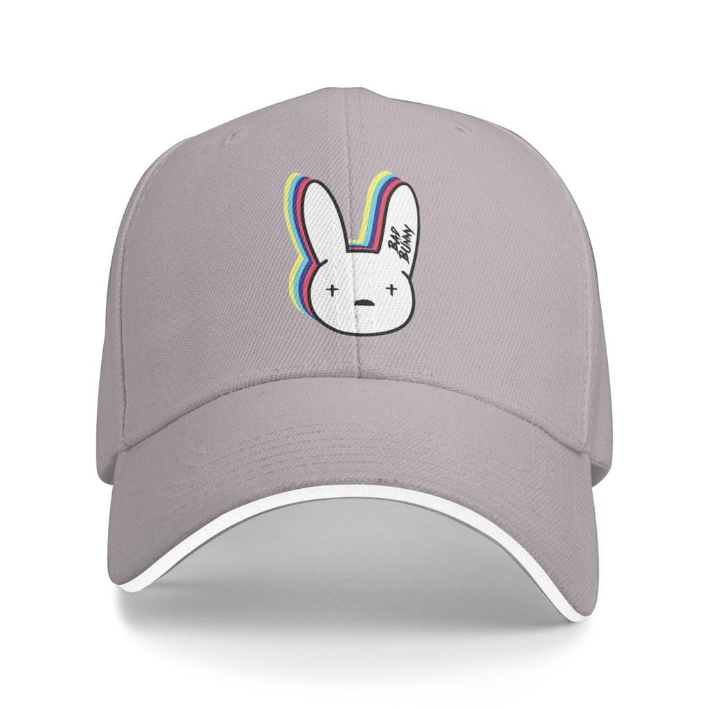 Bad Bunny Rapper Reggaeton Artist Baseball Caps Snapback Baseball Hats Breathable Casual Casquette Outdoor Unisex