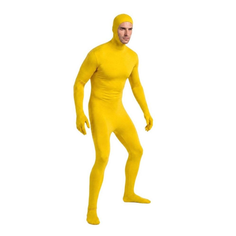 Mantello dell'invisibilità Bambino Adulto Zentai Tuta Intera Body aderente Tuta Integrale Costumi Cosplay