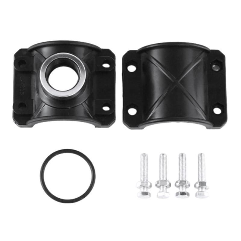 Water Pipe Splitter Clamp Easy Install 1/2'' Female Thread Connector for Agricultural Irrigation Pipe Fitting