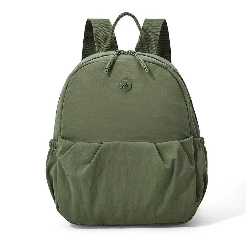 Schoolbag Canvas Backpack Bag Women's 1011 New Fashion Leisure Commuter Bag Nylon Cloth Lightweight Outdoor Travel Small Backpack