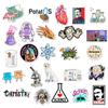 50 sztuk / zestaw eksperyment naukowy programowanie chemiczne naklejki Diy Laptop PC Decor