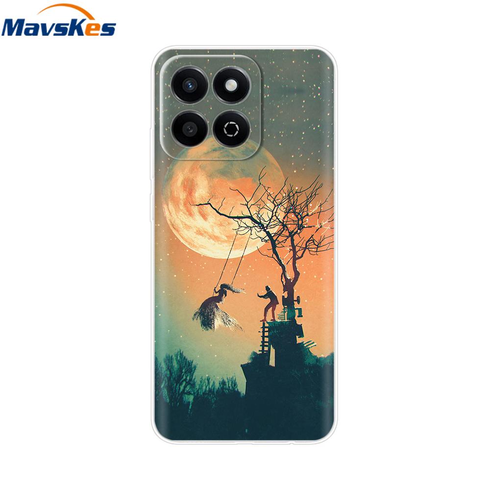 For Honor 200 Smart Case Luxury Painted Soft TPU Silicon Back Cases On for Honor200 Smart 200Smart Phone Shell Cover Bags 6.8''