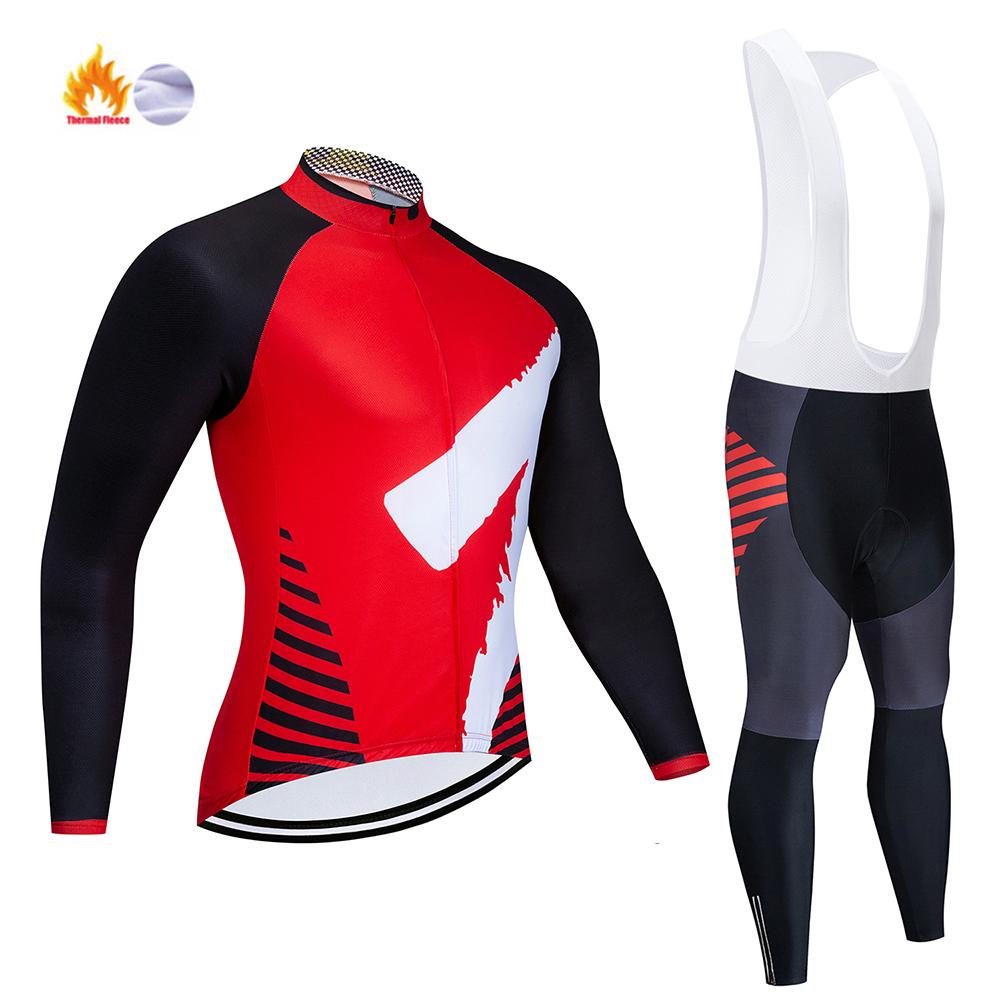 2026 Winter New Cycling Jerseys Set MTB Bike Clothes Maillot Ropa Ciclismo Invierno Bicycle Thermal Fleece Cycling Clothing