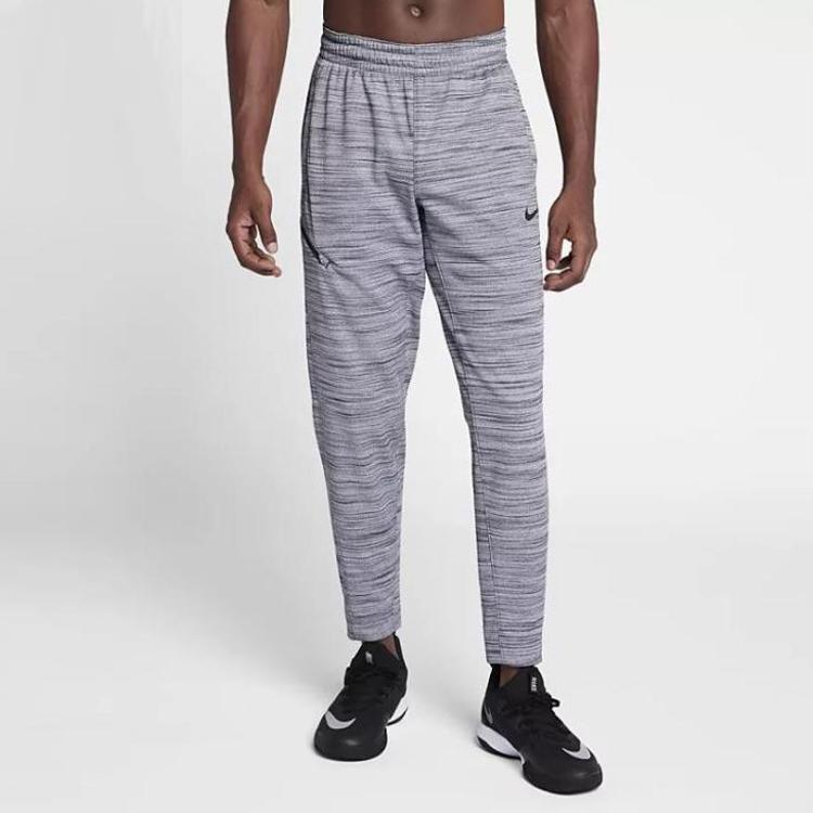 Nike Knit Jogger Running Pants Men Bottoms Grey 857060-010