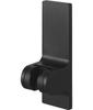 Yamazaki Adjustable Magnet Shower Holder W5.5×D5.7×H16cm Tower 4-Stage Angle Adjustment Easy Installation Black