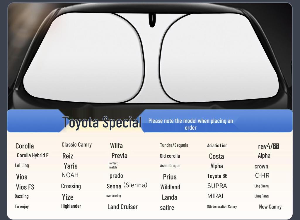 Foldable Titanium Silver Car Sunshade with Heat Insulation and UV Protection
