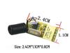 Compact Single-Channel Remote Control Switch with Manual Button for 3.7V-12V LED Relay