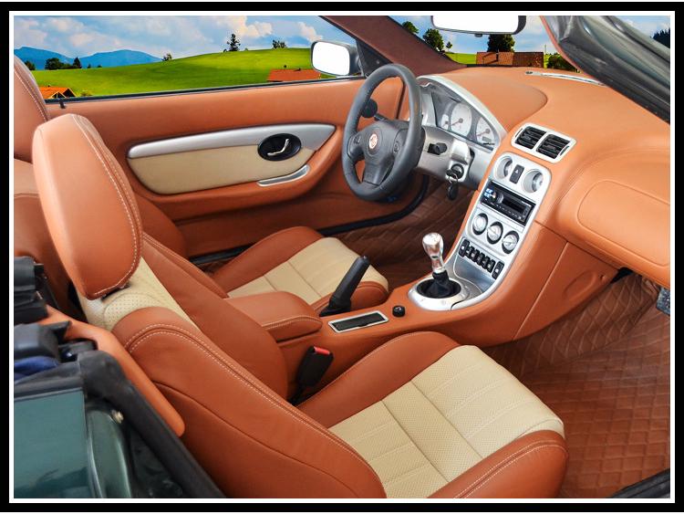 Compatible Genuine Leather Seat & Dashboard Wrap for Cars