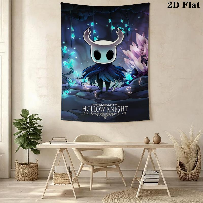 Hollow Knight Journey Through Underworld Bedding 1 Duvet Cover 2 Pillowcase Without Core Soft And Comfortable Bedding Set