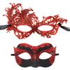 Set of 2 Elegant Party Masks Accessory Luxurious His And Hers Half Face Jazz Masks For Costume Balls And Themed Events