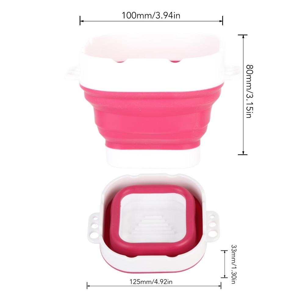 Seau de Lavage de Peinture Pliable Portable Tasse de Rinçage pour Pinceaux d'Art Peinture à la Gouache