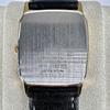 Used [New Battery Replacement/working Item] Seiko Men's Watch Square Gold Japanese Paper Style Dial Vintage SEIKO