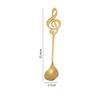 1/3/5/10pcs 304 Stainless Steel Musical Notes Coffee Spoon Stirring Cup Spoon Music Stick Ice Cream Gift Spoon